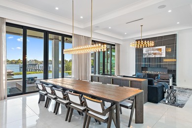 Waterfront estate home built in 2022, ideally positioned on a