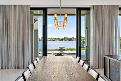 Waterfront estate home built in 2022, ideally positioned on a