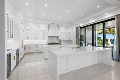 Waterfront estate home built in 2022, ideally positioned on a