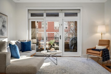 Located within an intimate seven-residence elevator building on