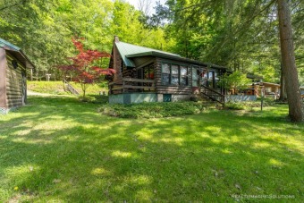 CHARMING LOG CABIN ON SECLUDED LAKE!  SOLD - Lake Home SOLD! in Meshoppen, Pennsylvania