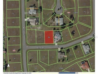 Burnt Store Lakes  Lot For Sale in Punta Gorda Florida