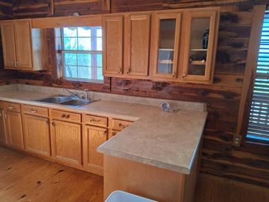This 884 sq ft log cabin sits in Sardis Acres overlooking the - photo 3