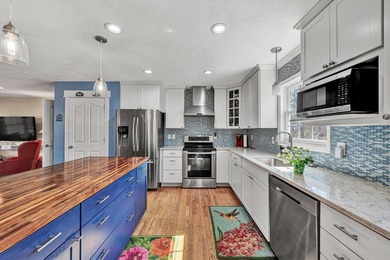 Beautiful, custom-built lake access home located on one of the