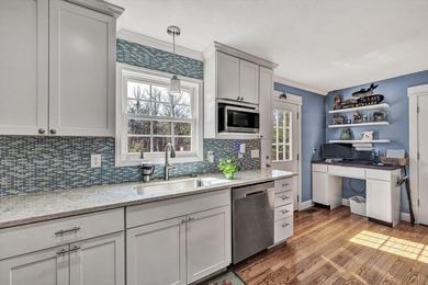 Beautiful, custom-built lake access home located on one of the