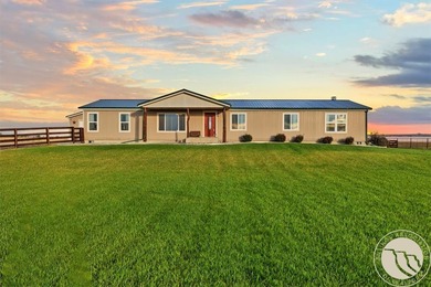 Yellowstone River Home For Sale in Worden Montana