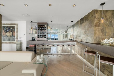 Unobstructed Miami skyline vistas await in this stunning