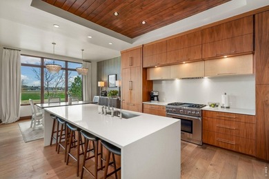 Sleek, custom contemporary set directly on the fairways of - photo 10