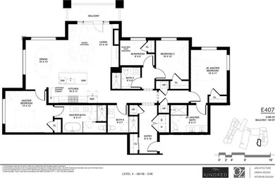 East Tower Residence 407 is a premier corner residence that - photo 4