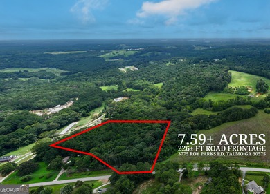 (private lake, pond, creek) Acreage For Sale in Talmo Georgia