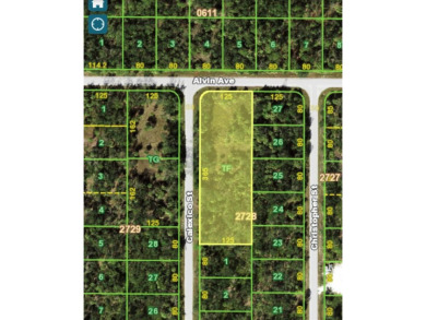 Port Charlotte Waterway Lakes Area Lot For Sale in Port Charlotte Florida
