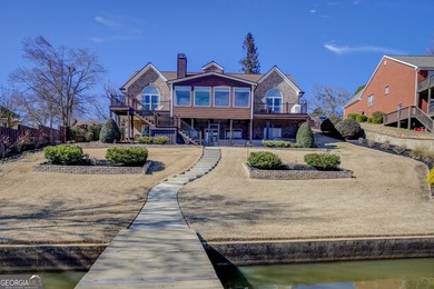 Stunning Jackson Lake Deeded Brick Estate with Private Dock - photo 1