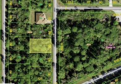 Port Charlotte Waterway Lakes Area Lot For Sale in Port Charlotte Florida