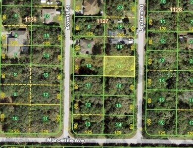 Port Charlotte Waterway Lakes Area Lot For Sale in Port Charlotte Florida