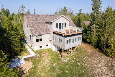 3 Levels of Lake Michigan Views! - Lake Home For Sale in Manistique, Michigan