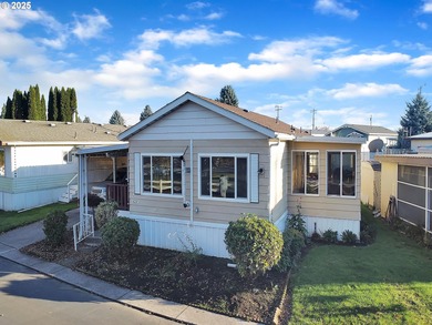 Well-Maintained Home in 55+ Park. Fresh carpet in the front room