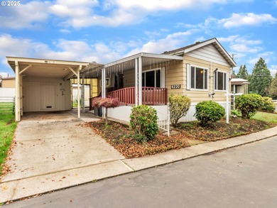 Well-Maintained Home in 55+ Park. Fresh carpet in the front room