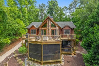 Don't miss this stunning lakefront log cabin on beautiful Lake - photo 1