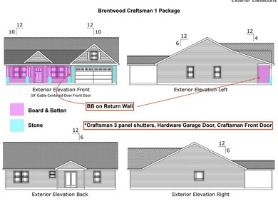 The Brentwood plan! The inviting front porch welcomes you into - photo 12