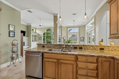 This beautiful one story pool home with water to golf views & - photo 23