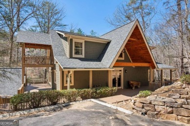 Lake Home For Sale in Ellijay, Georgia