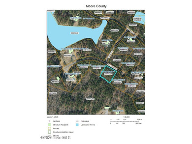 Lake Auman Lot For Sale in West End North Carolina