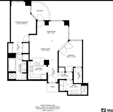 This fantastic ninth floor unit with an amazing view of the - photo 37