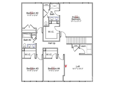 Welcome to the Telfair, spacious 5-bedroom, 3-bathroom home - photo 3