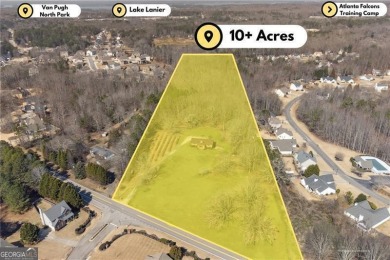 Lake Acreage For Sale in Flowery Branch, Georgia