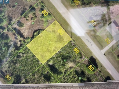 Port Charlotte Waterway Lakes Area Lot For Sale in Port Charlotte Florida