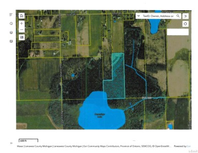 (private lake, pond, creek) Acreage For Sale in Clayton Michigan