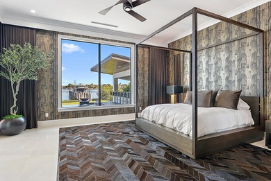 Waterfront estate home built in 2022, ideally positioned on a