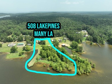 Toledo Bend Reservoir Home For Sale in Many Louisiana