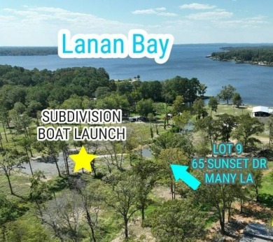 Lake Lot For Sale in Many, Louisiana
