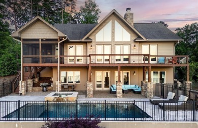 Multi-Million Dollar View! This stunning rustic modern home on - Lake Home Sale Pending in Troy, North Carolina