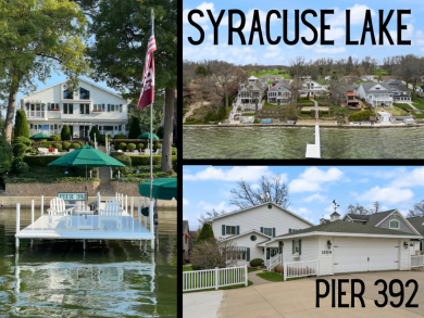 Open Sun May5th from 1-3pm -Rare offering on Syracuse Lake - Lake Home For Sale in Syracuse, Indiana
