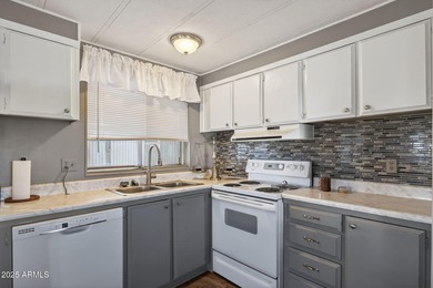 Well maintained single wide manufactured home offering two