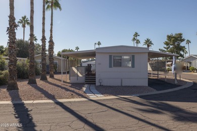 Well maintained single wide manufactured home offering two