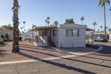 Well maintained single wide manufactured home offering two