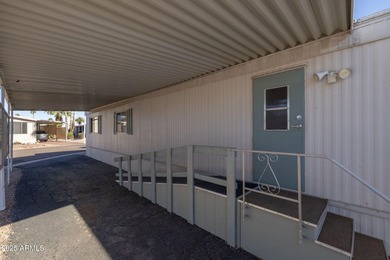 Well maintained single wide manufactured home offering two