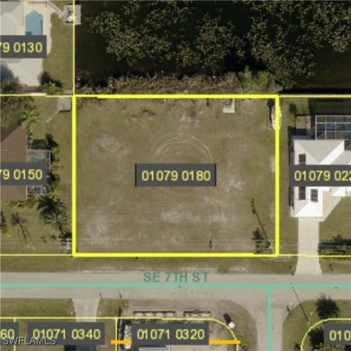 Lake Lot For Sale in Cape Coral, Florida