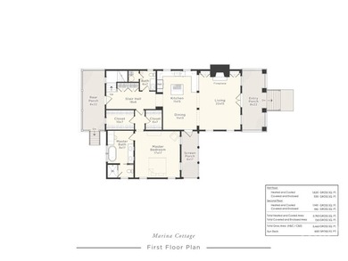 Positioned directly on the Silk Hope Marina, Lot M23 at 546 - photo 3