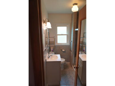 This very livable home in Newell SD has the original wood floors