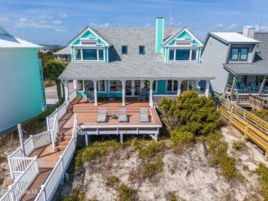 A truly unique oceanfront opportunity in Topsail Beach, this