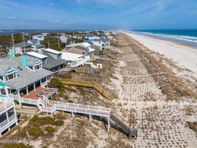 A truly unique oceanfront opportunity in Topsail Beach, this