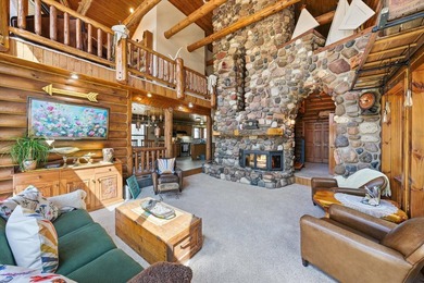 One-of-a-kind custom half log sided home on 24.5 wooded acres - photo 3