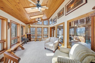 One-of-a-kind custom half log sided home on 24.5 wooded acres - photo 8