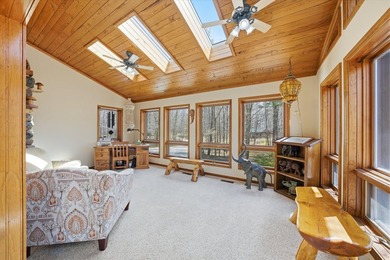 One-of-a-kind custom half log sided home on 24.5 wooded acres - photo 9