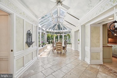 Enter the long, winding private drive that stirs anticipation