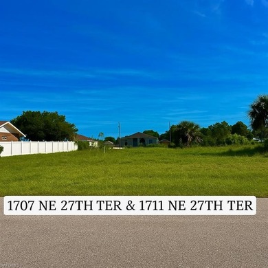 Cape Coral Area Lot For Sale in Cape Coral Florida